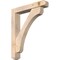 Ekena Millwork Legacy Craftsman Smooth Bracket w/ Offset Brace, Douglas Fir, 5 1/2"W x 30"D x 36"H BKT0604X30X36LEC04SDF - alternate 1